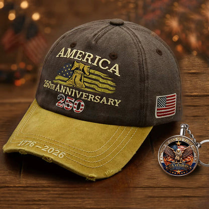 🔥 United States 250th Anniversary Cap - 🎁Free Commemorative Gift