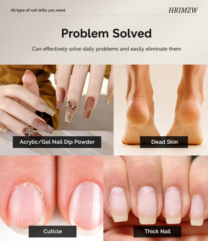 Pen-Shaped Rechargeable Nail Drill