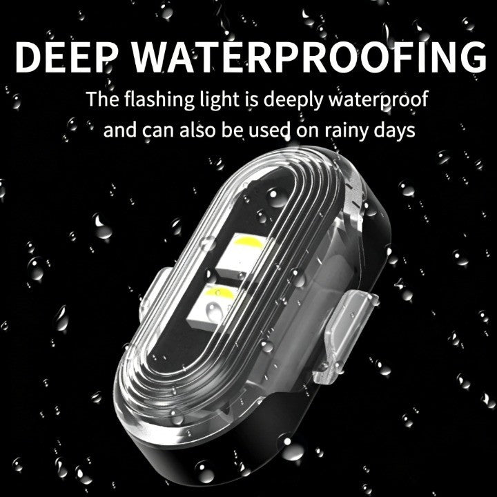 Wireless Car Atmosphere Light LED Strobe Lights Warning Lights RGB Led Aircraft Strobe Lights Car Motorcycle LED Lamp