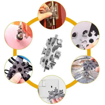 🎁Last Day 49% OFF - 🪛 ❄️ Snowflake-shaped Multi-Function Screwdriver and Wrench