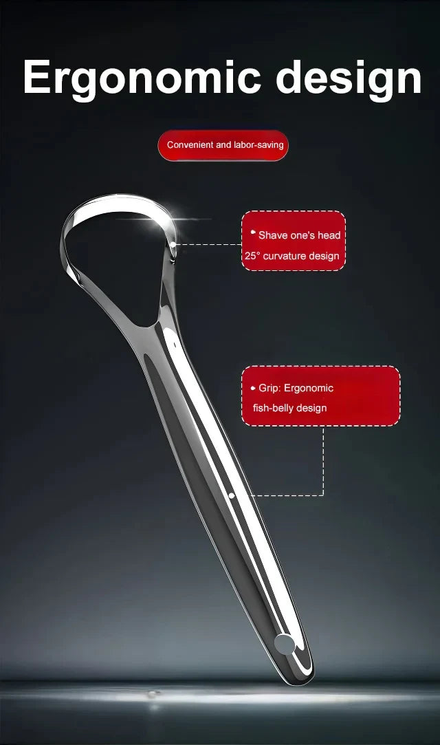✨Stainless Steel Tongue Scraper🚚Cash on Delivery