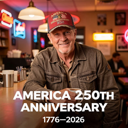 🔥 United States 250th Anniversary Cap - 🎁Free Commemorative Gift