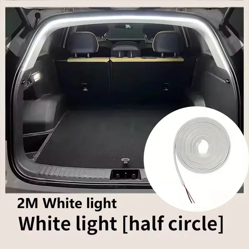 Universal Automatic Led Trunk Light Automatic Sensor Car Trunk Light Strip with Dynamic Flowing Illumination for Fit Easy