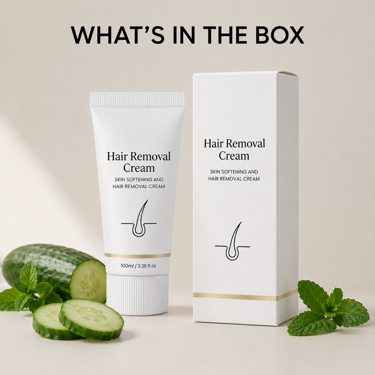 Hrimzw™ – Gentle Aromatic Skin-Softening Hair Removal Cream + 1 +1 FREE