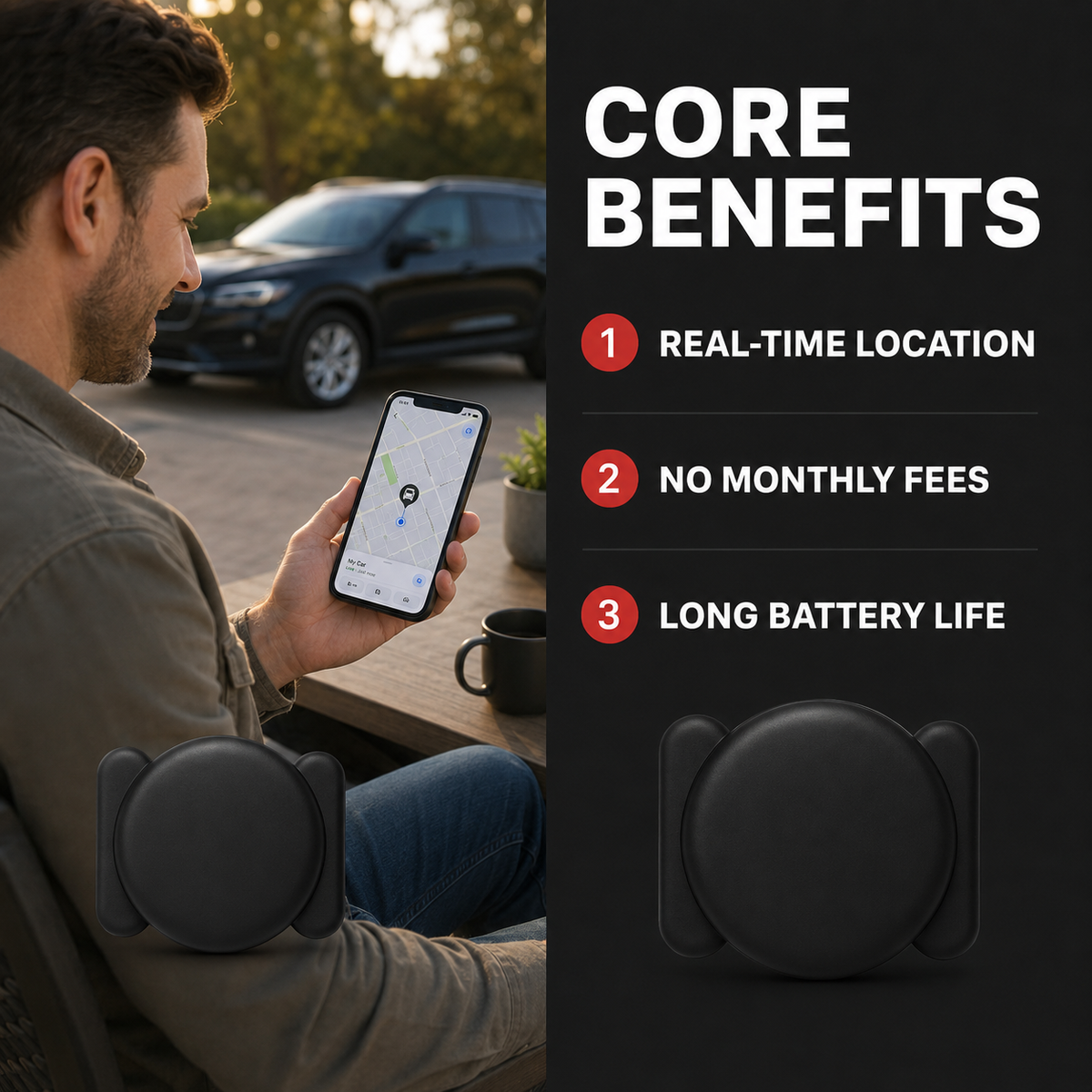 HRiMZW™ Magnetic GPS Tracker
