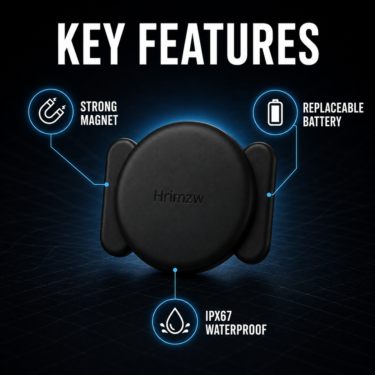 HRiMZW™ Magnetic GPS Tracker