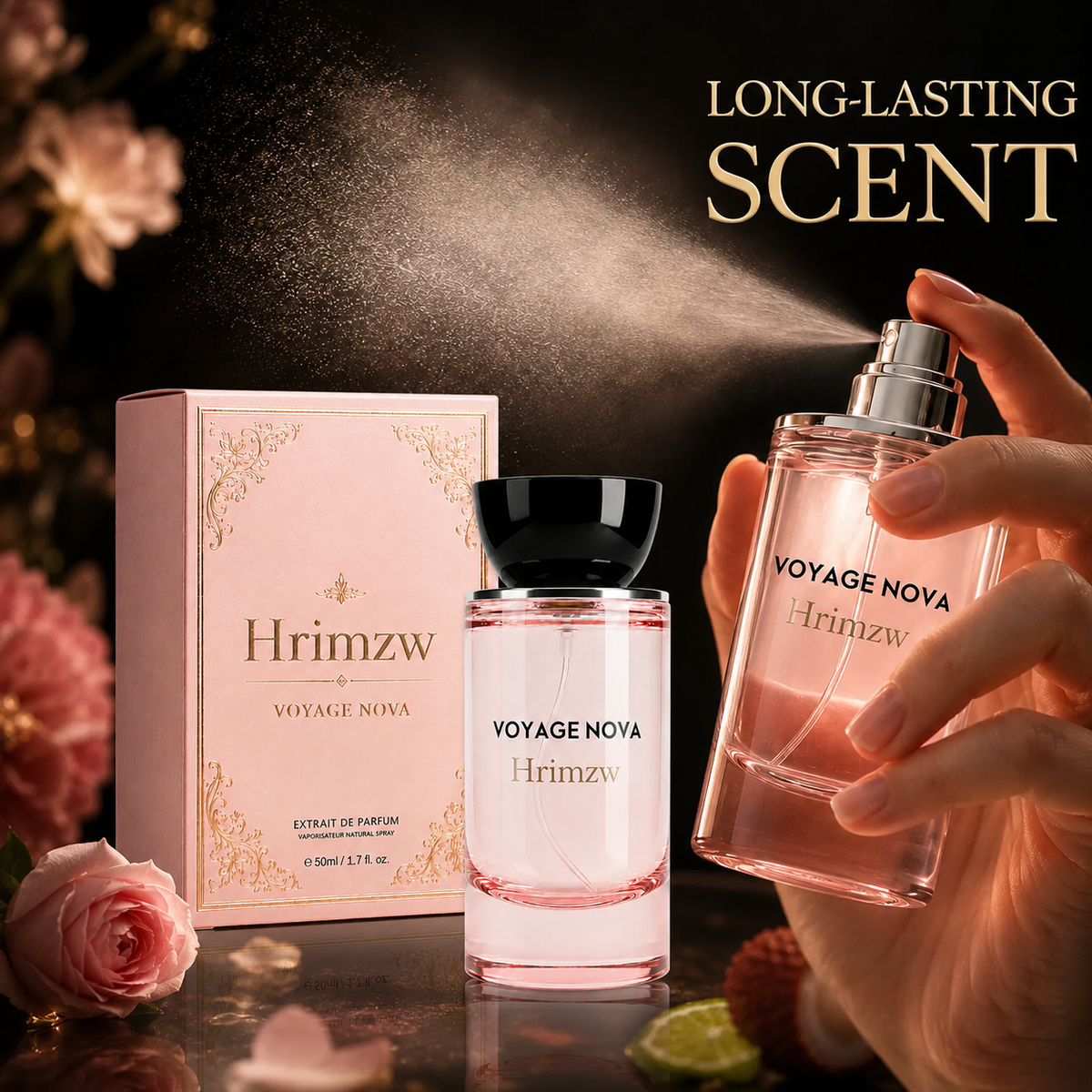 Lychee Rose Floral Gourmand Parfum