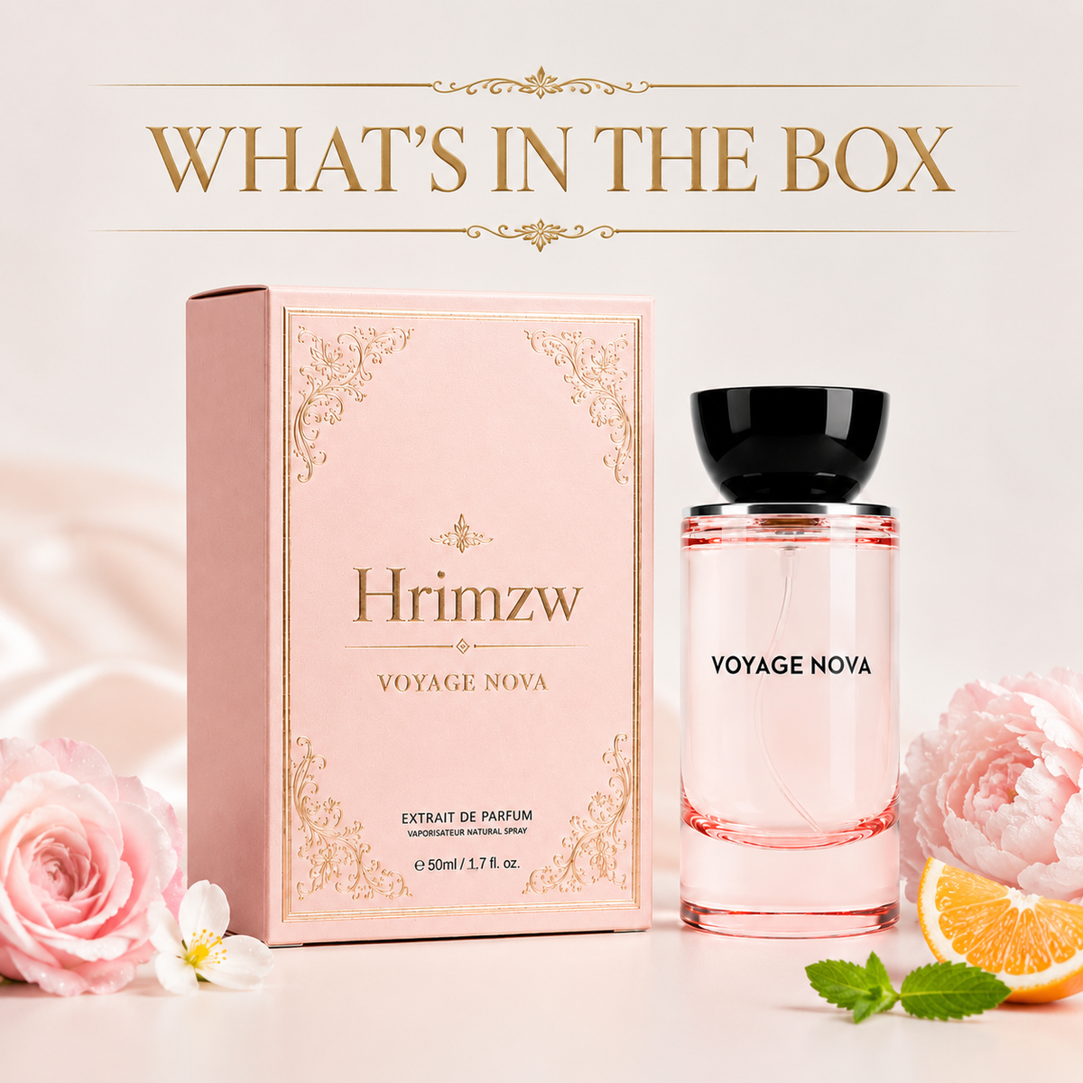 Lychee Rose Floral Gourmand Parfum