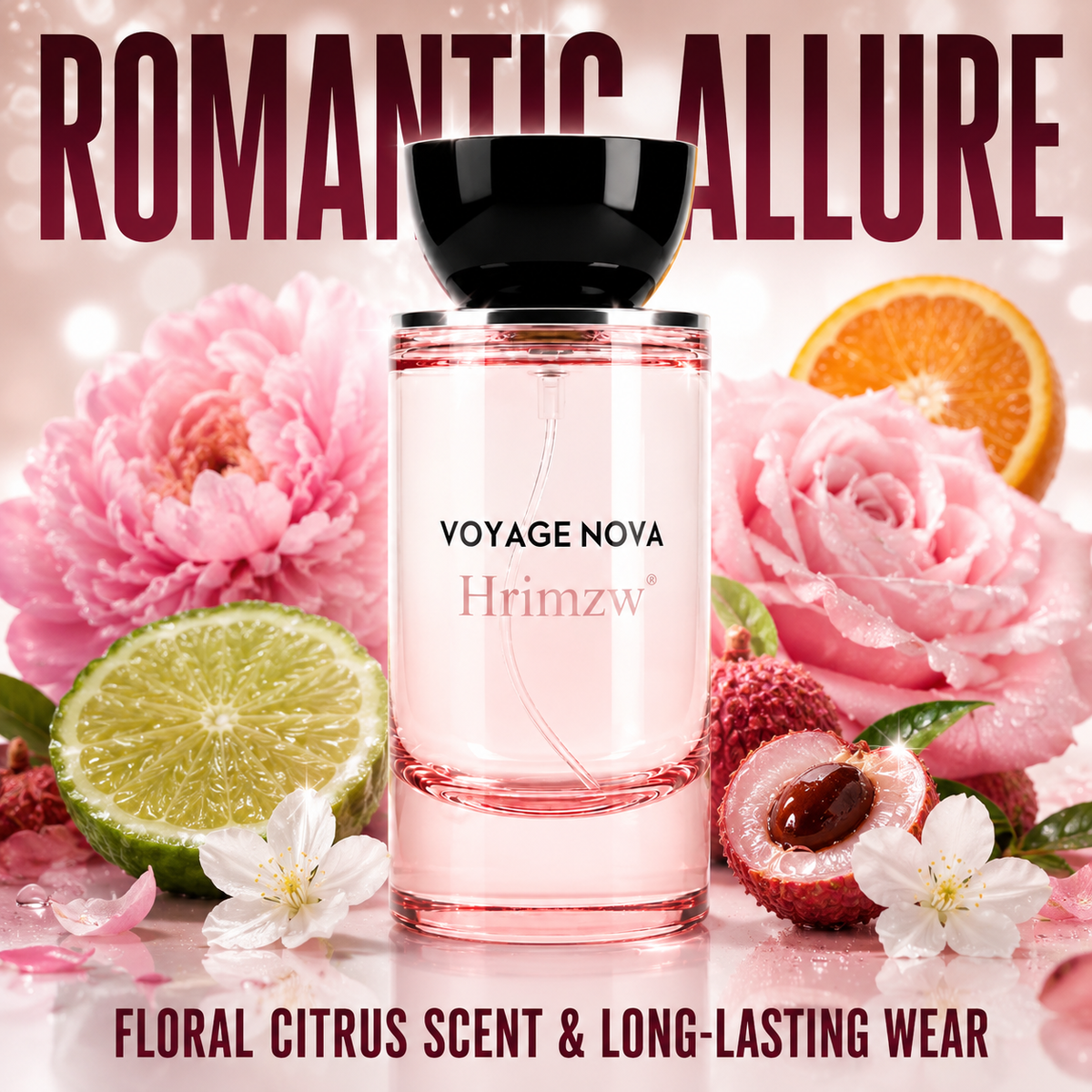 Lychee Rose Floral Gourmand Parfum