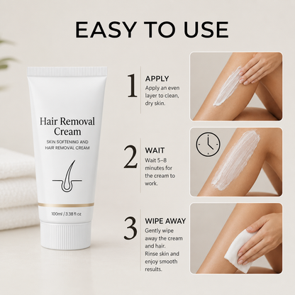 Hrimzw™ – Gentle Aromatic Skin-Softening Hair Removal Cream + 1 +1 FREE
