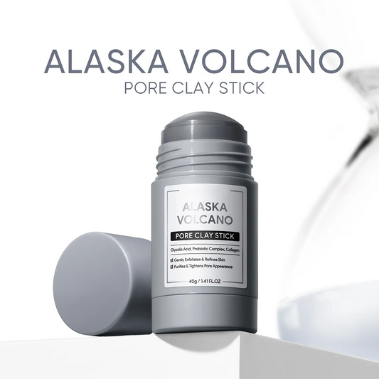 Alaska Volcano Pore Clay Stick Cleansing Blackhead Remover Face Mask Stick