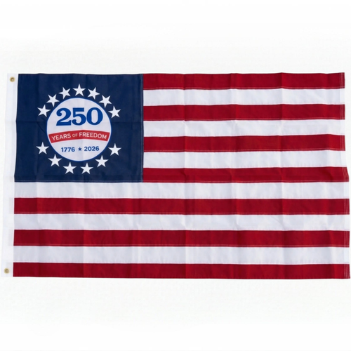 250th Anniversary USA Flag
