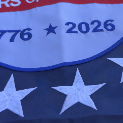 250th Anniversary USA Flag