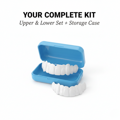 The AuraSmile Veneers - Perfect Smile in 5 Minutes, Dentist-Free Results, and Confidence Boost + 50% OFF