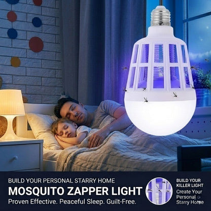 2 in 1 Mosquito Killer Lamp Bug Zappers Light Bulb