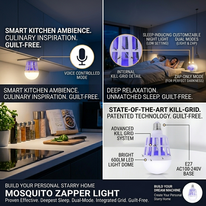 2 in 1 Mosquito Killer Lamp Bug Zappers Light Bulb