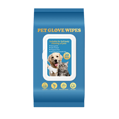 Deep Clean Pet Glove Wipes