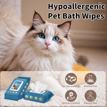 Deep Clean Pet Glove Wipes