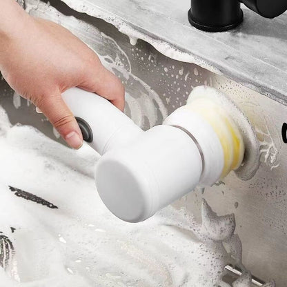 Rechargeable Cleaning Brush: Versatile Tool for Kitchen and Bathroom