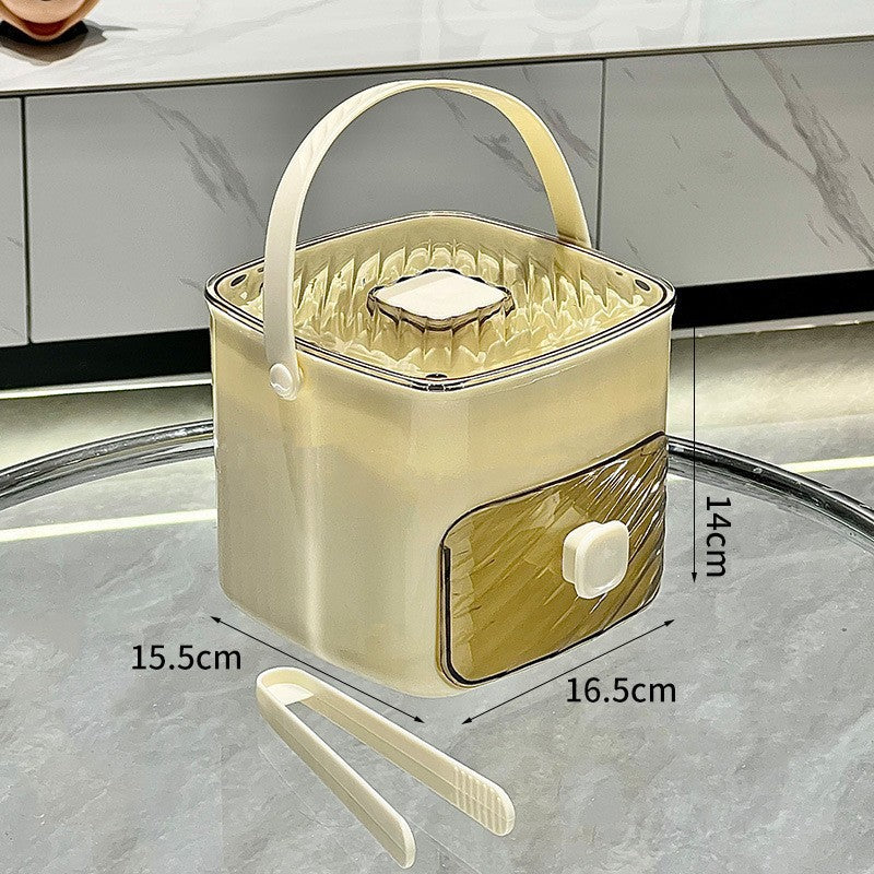 Ice Cube Tray with Lid and Bin, Ice Trays for Freezer, Flexible Ice Cube Trays,2 Pack for Freezer, 48 Pcs Ice Cube Mold with Ice Scoop for Personal Use in Whiskey, Cocktail, Coffee and DIY
