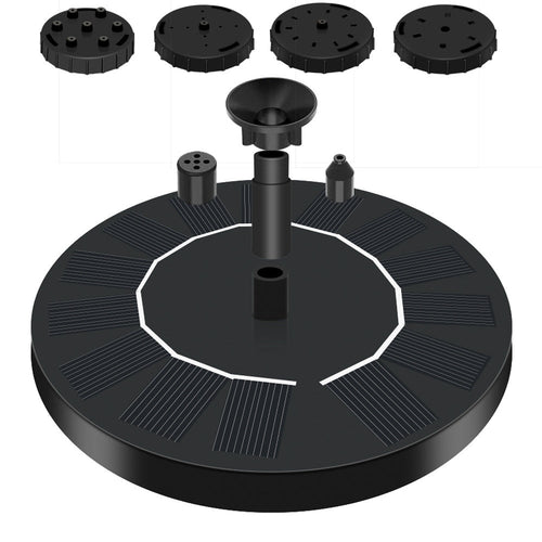 🌊Solar Fountain, Solar Powered Bird Bath Fountain Pump