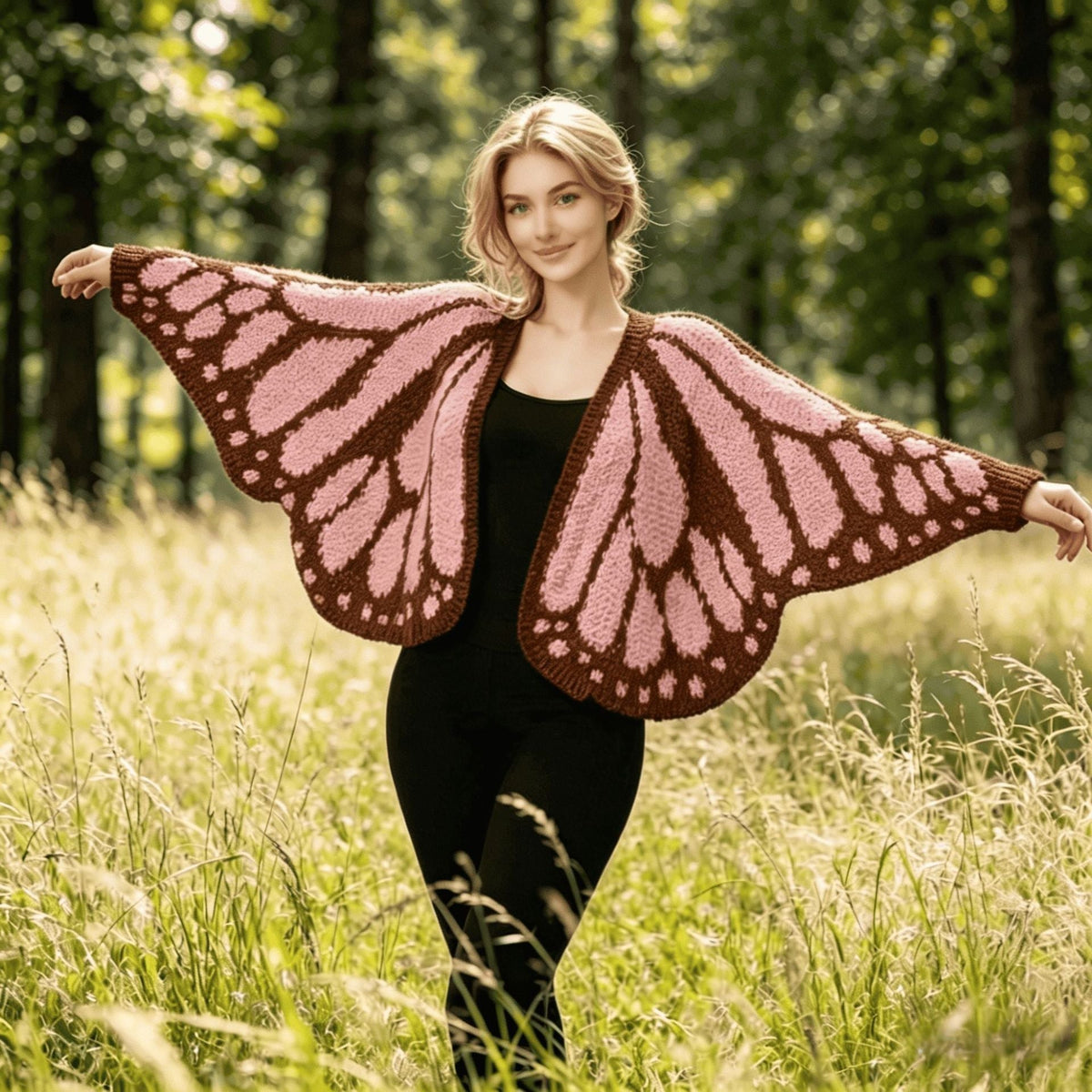 Monarch Butterfly Cardigan
