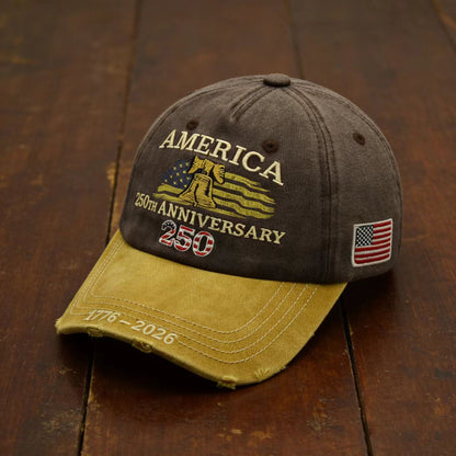 🔥 United States 250th Anniversary Cap - 🎁Free Commemorative Gift