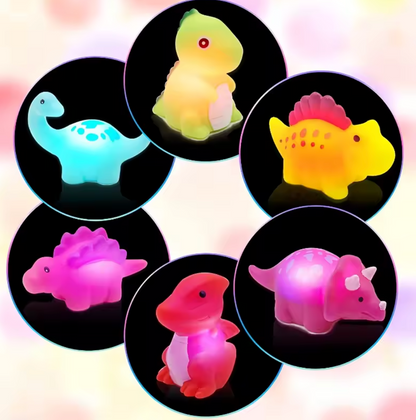 DinoGlow™ Light-Up Bath Toy Set