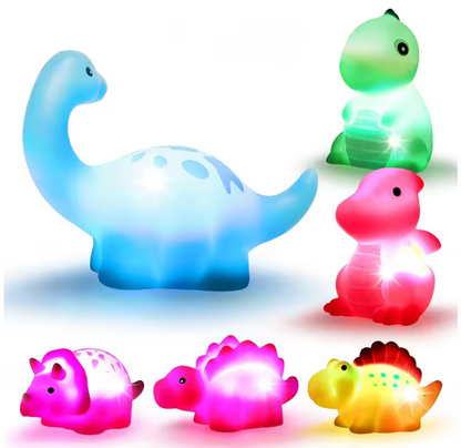 DinoGlow™ Light-Up Bath Toy Set