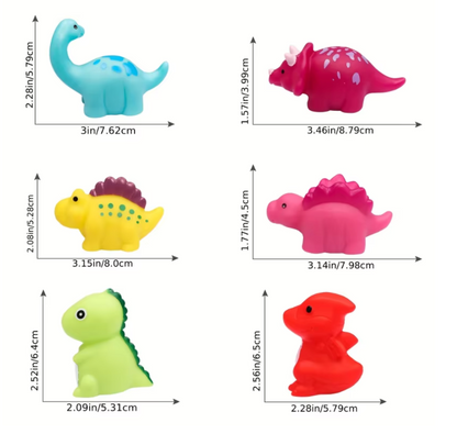 DinoGlow™ Light-Up Bath Toy Set