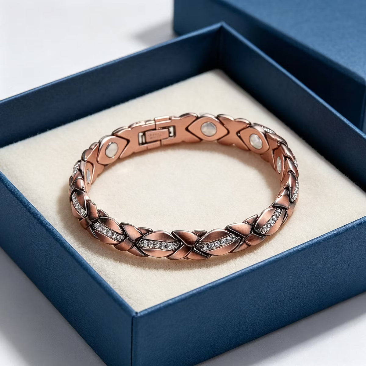 🔥99.9% Pure Copper Magnetic Bracelet--Relieve fatigue and promote blood circulation