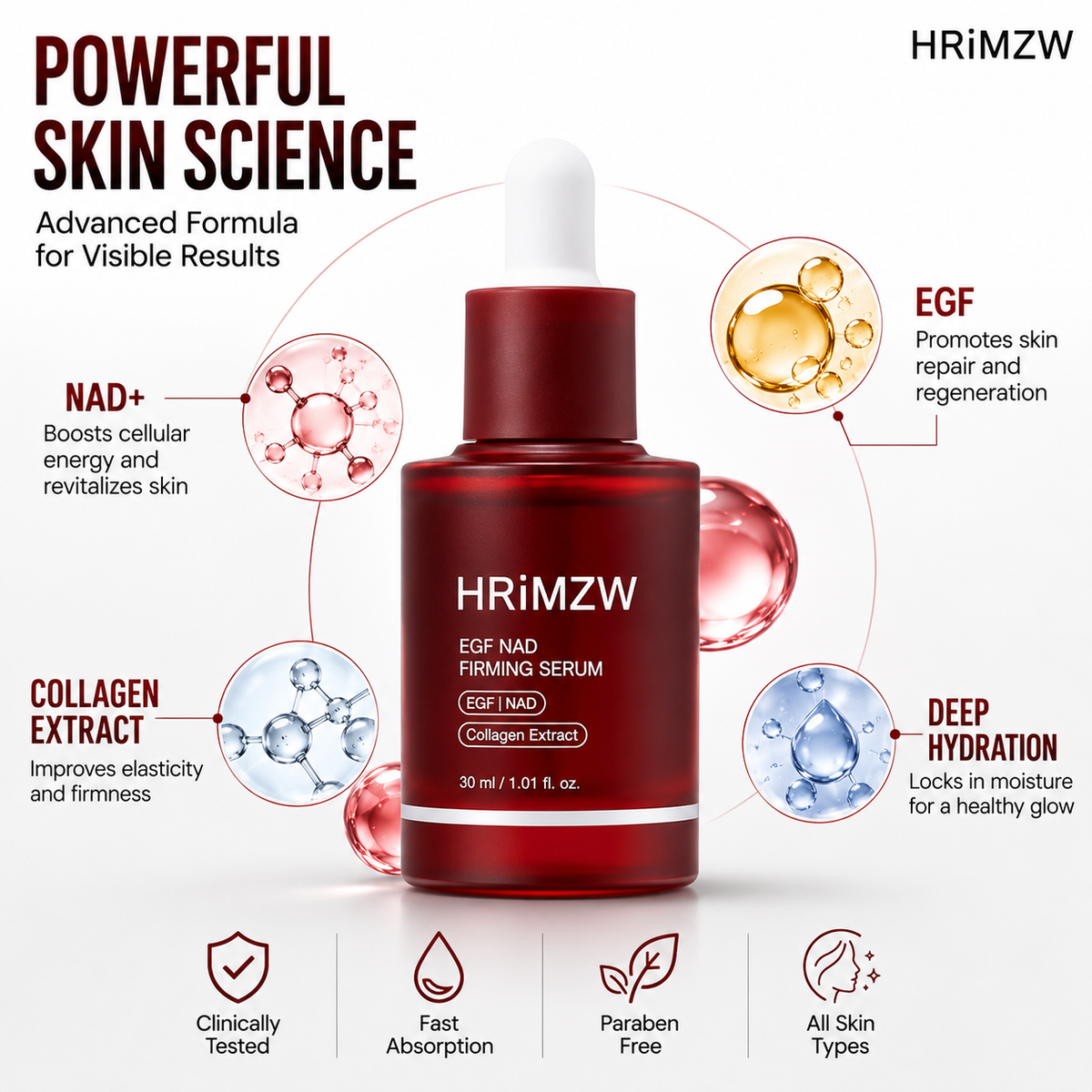 NAD+ EGF Firming Serum