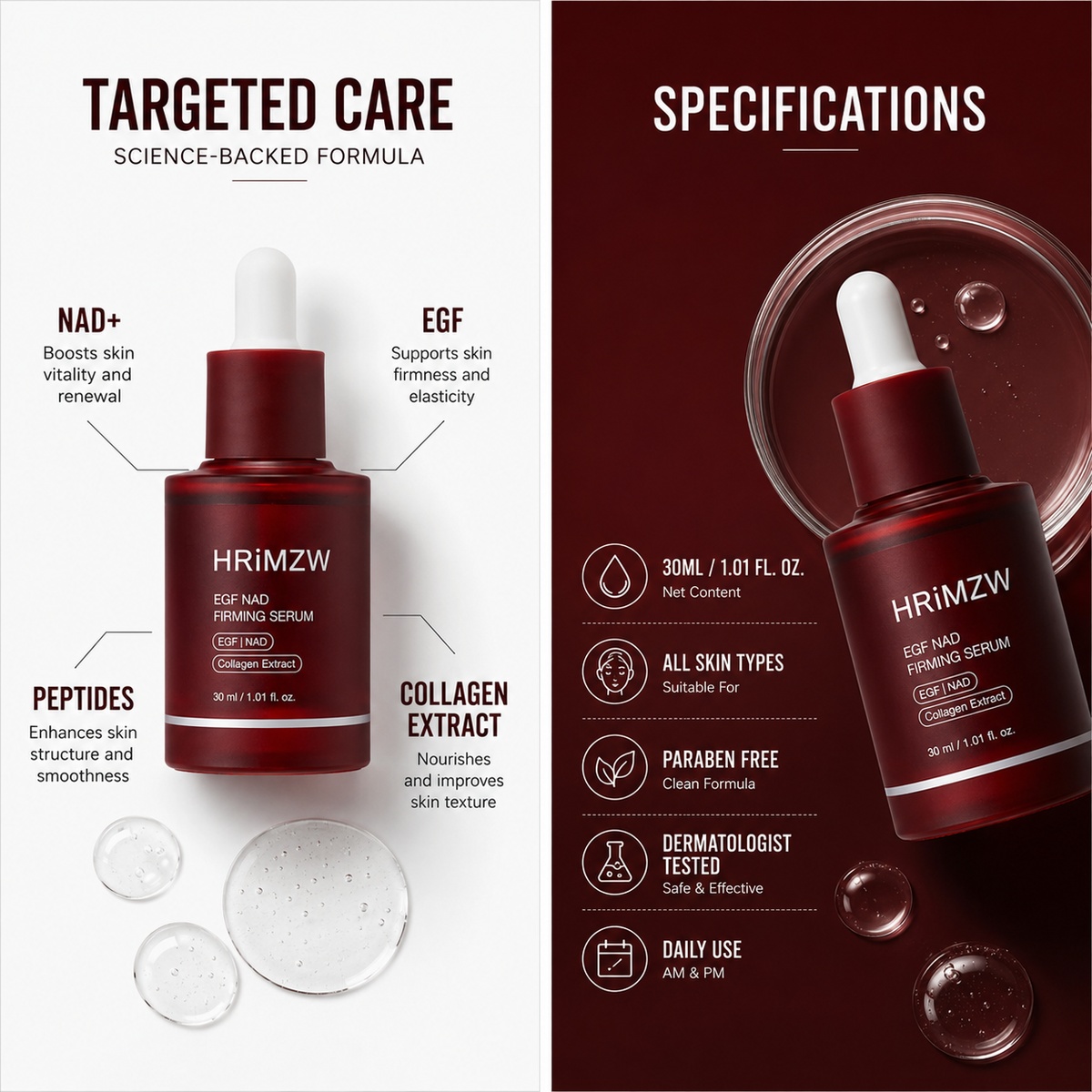NAD+ EGF Firming Serum