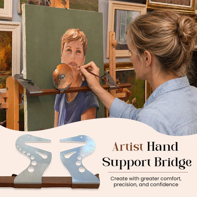 Hand Bridge | Adjustable Height Support for Precision Art