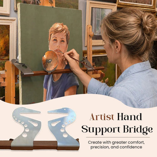 Hand Bridge | Adjustable Height Support for Precision Art