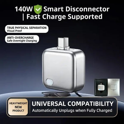 🔥Flash Sale-50% Off🔥140W Smart Auto-Stop Charging Adapter