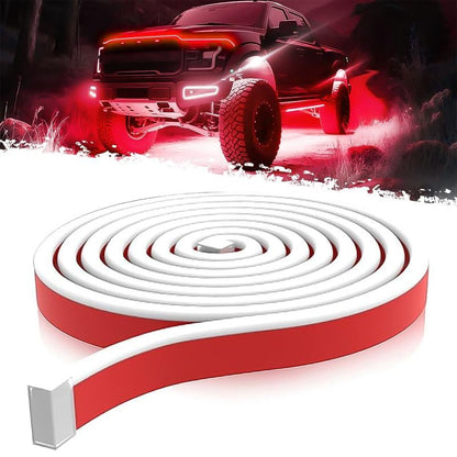 🚗71"High Brightness Automotive Hood Gap LED Strip - Ambient Lighting Package