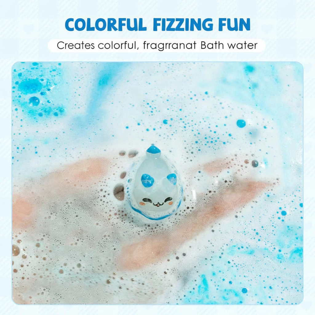🔥Limited Time Promotion 50% OFF🔥12-Piece Bath Bomb Gift Set for Kids
