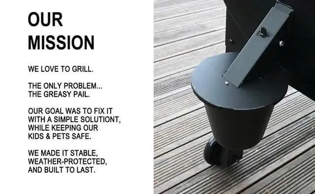 Summer Hot Sale ✨ Grease Bucket with Lid