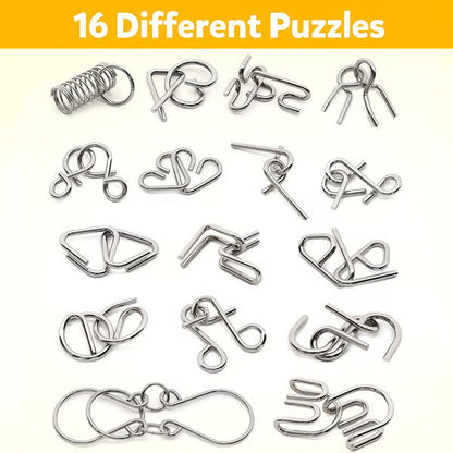 The Best Gift🎁 Metal Montessori Puzzle Solving