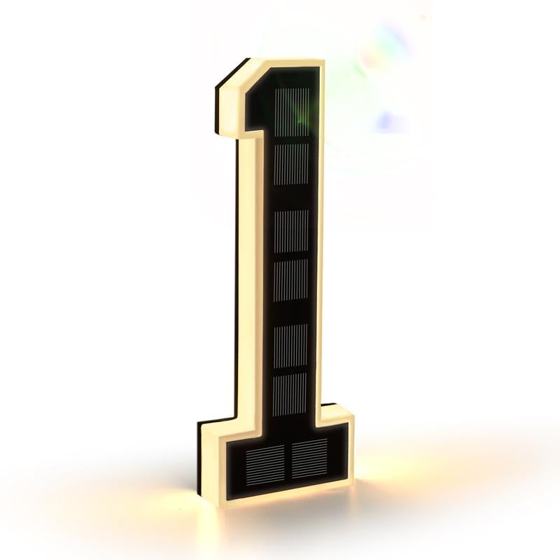 🏡 Upgrade Your Home's Curb Appeal – 49% OFF – ✨ Modern LED House Number Light – For Stylish, All-Night Visibility!