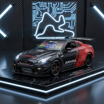 2026 Hypercar Alarm Clock - Realistic Engine Revving · Motion Light Effects