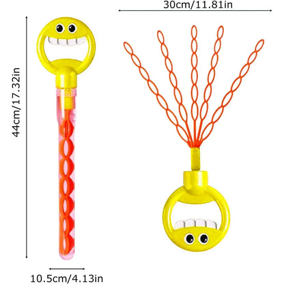 32 Hole Smiling Face Bubble Wand