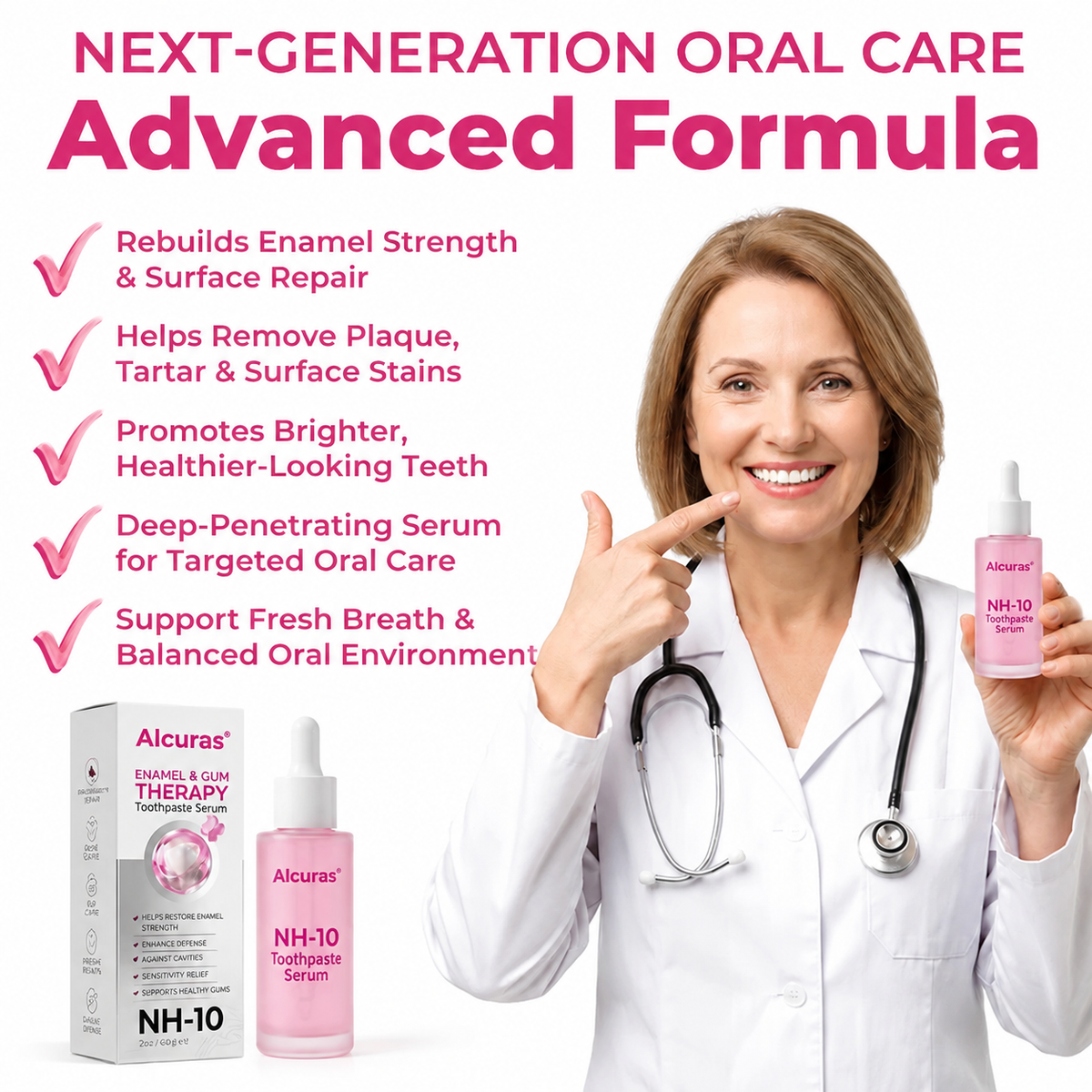 Thismile NH-10 Enamel & Gum Advanced Therapy Toothpaste Serum