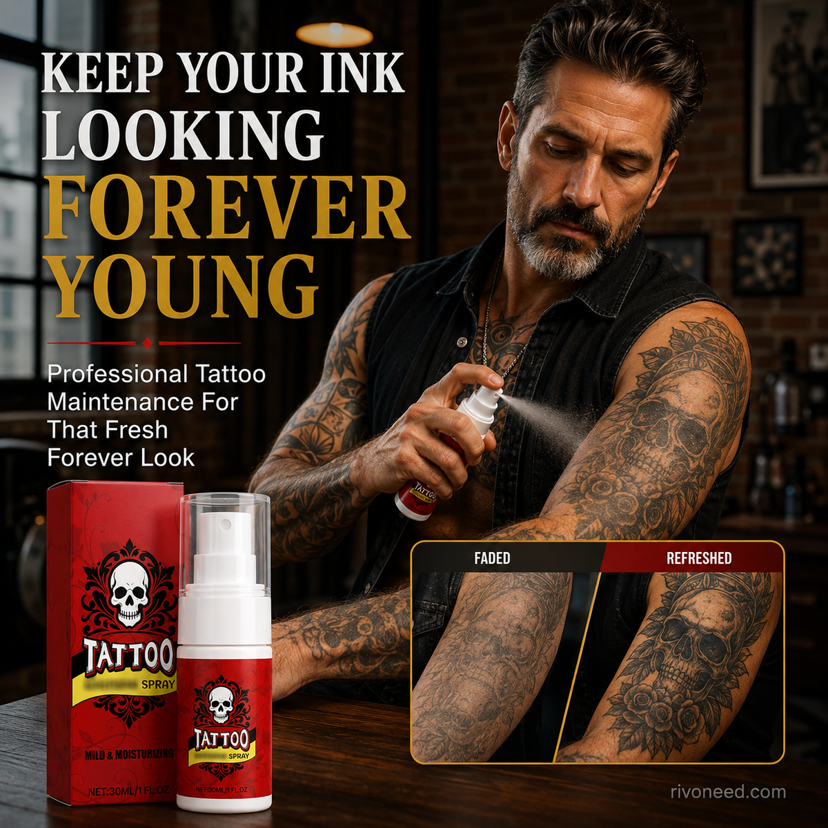Hrimzw™ — Keep Your Tattoos Bold, Brilliant, and Beautifully Hydrated Every Day