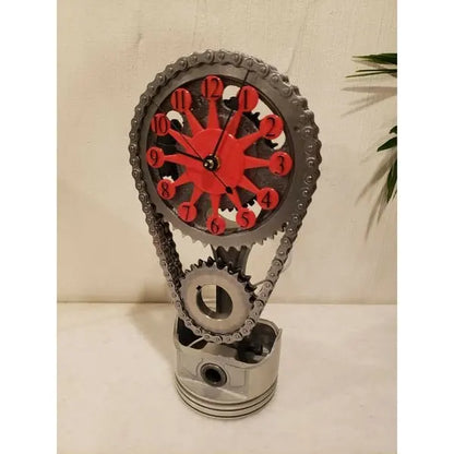 HOT SALE 49% OFF🔥SMALL BLOCK TIMING CHAIN CLOCK