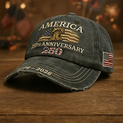 🔥 United States 250th Anniversary Cap - 🎁Free Commemorative Gift