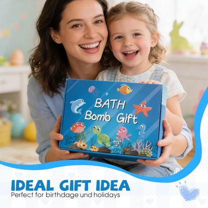 🔥Limited Time Promotion 50% OFF🔥12-Piece Bath Bomb Gift Set for Kids