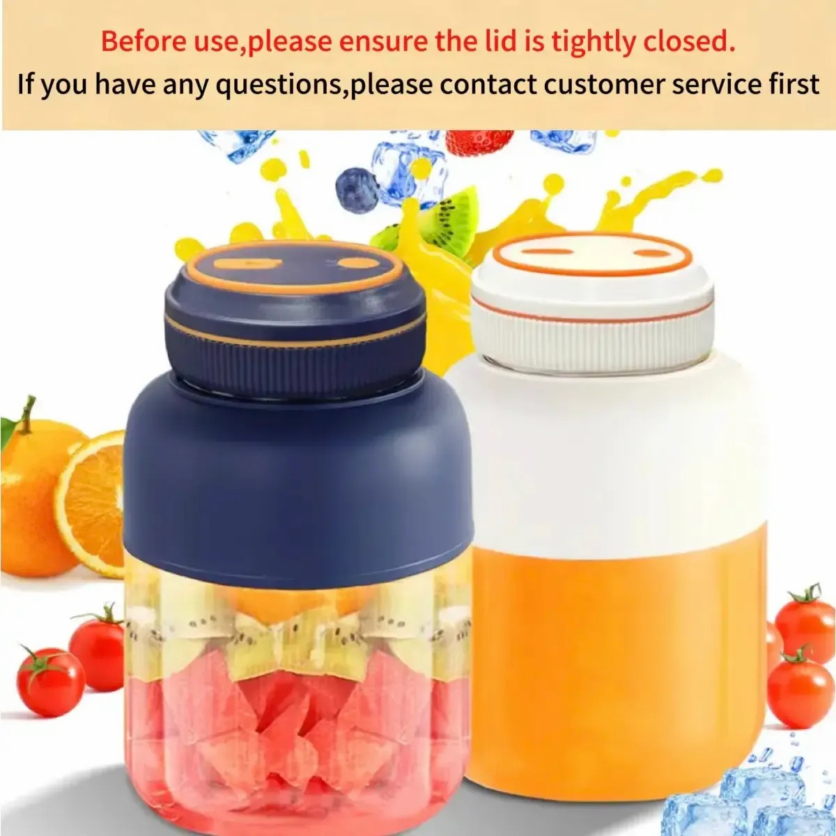 Cordless Portable Smoothie Juicer Blender Cup