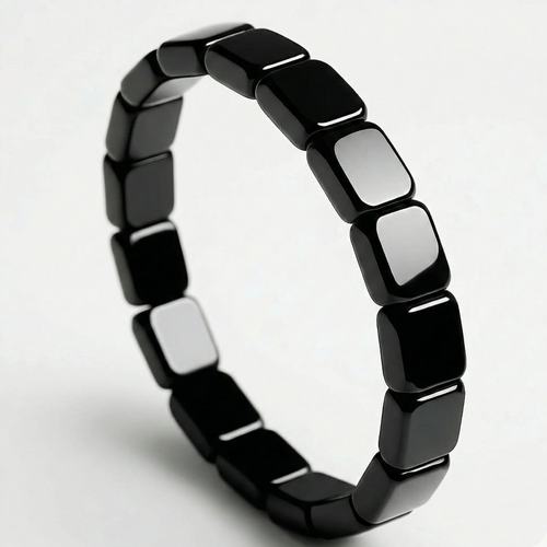 Natural Hematite Energy Bracelet – Balance, Strength & Confidence